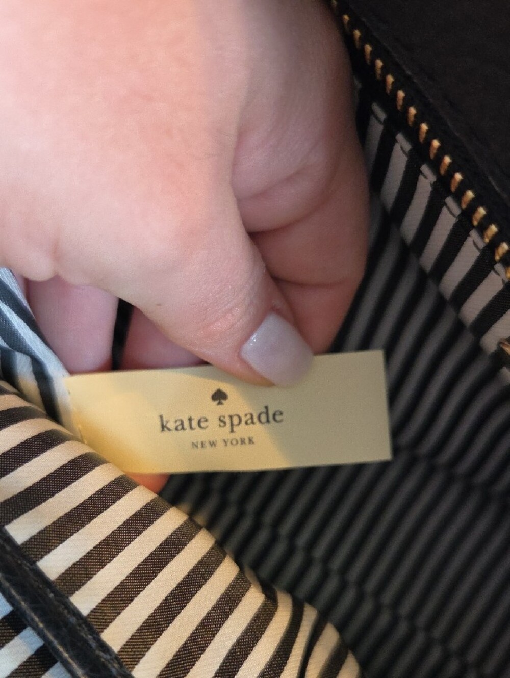 kate spade Black and Gray Tote - Picture 3 of 13